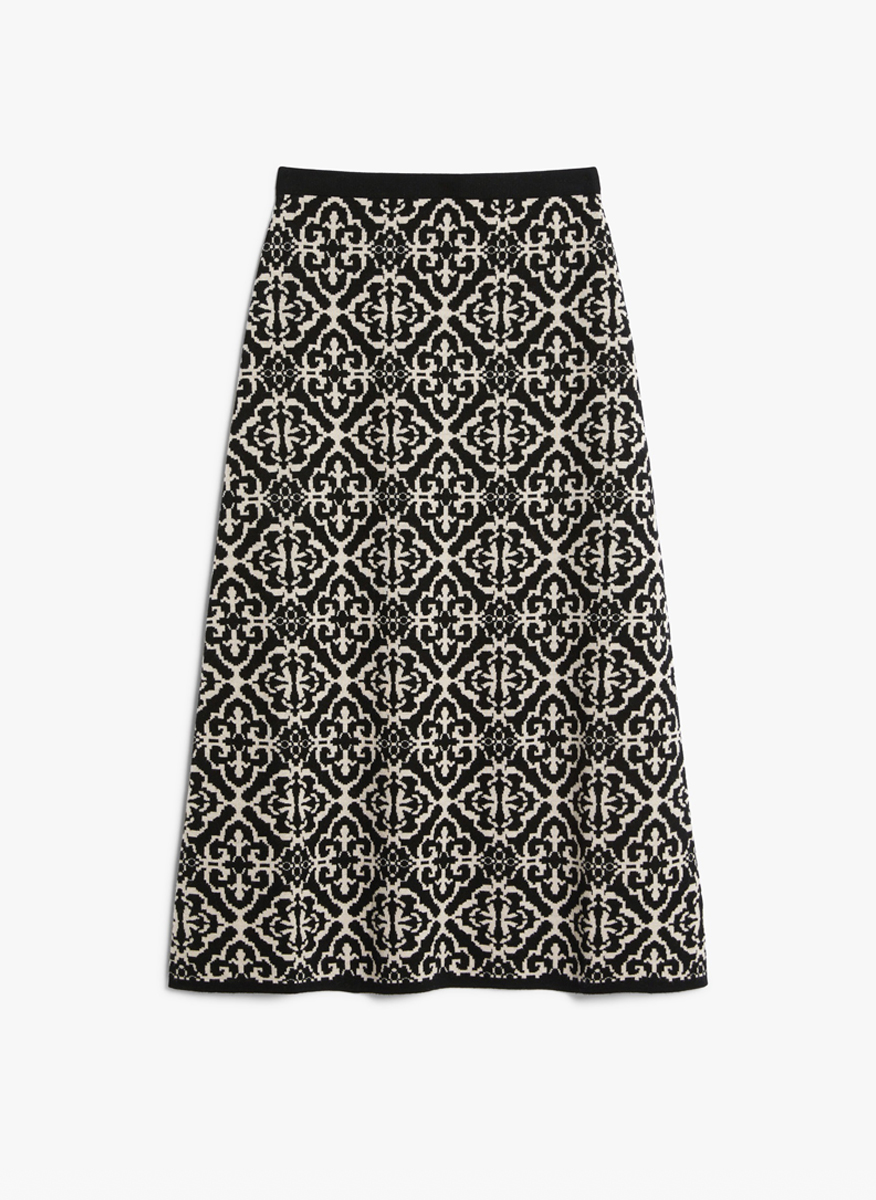Max Mara Babele knitted skirt