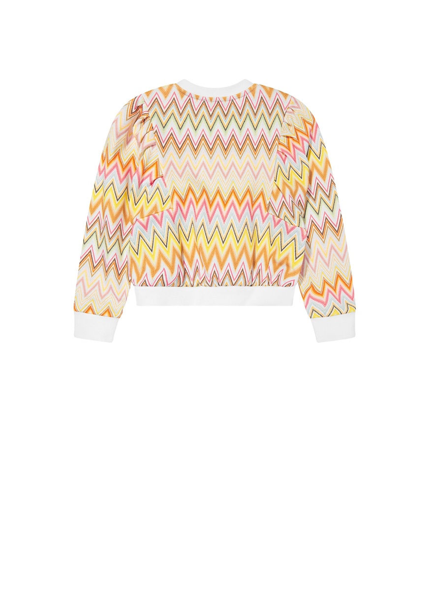 Пуловер с принт 'Zig-Zag' Missoni Kids