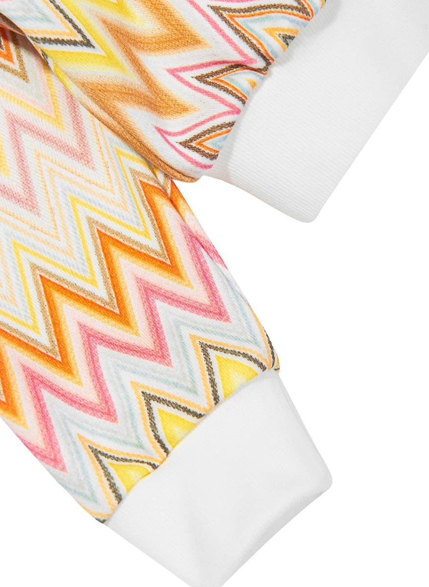 Пуловер с принт 'Zig-Zag' Missoni Kids