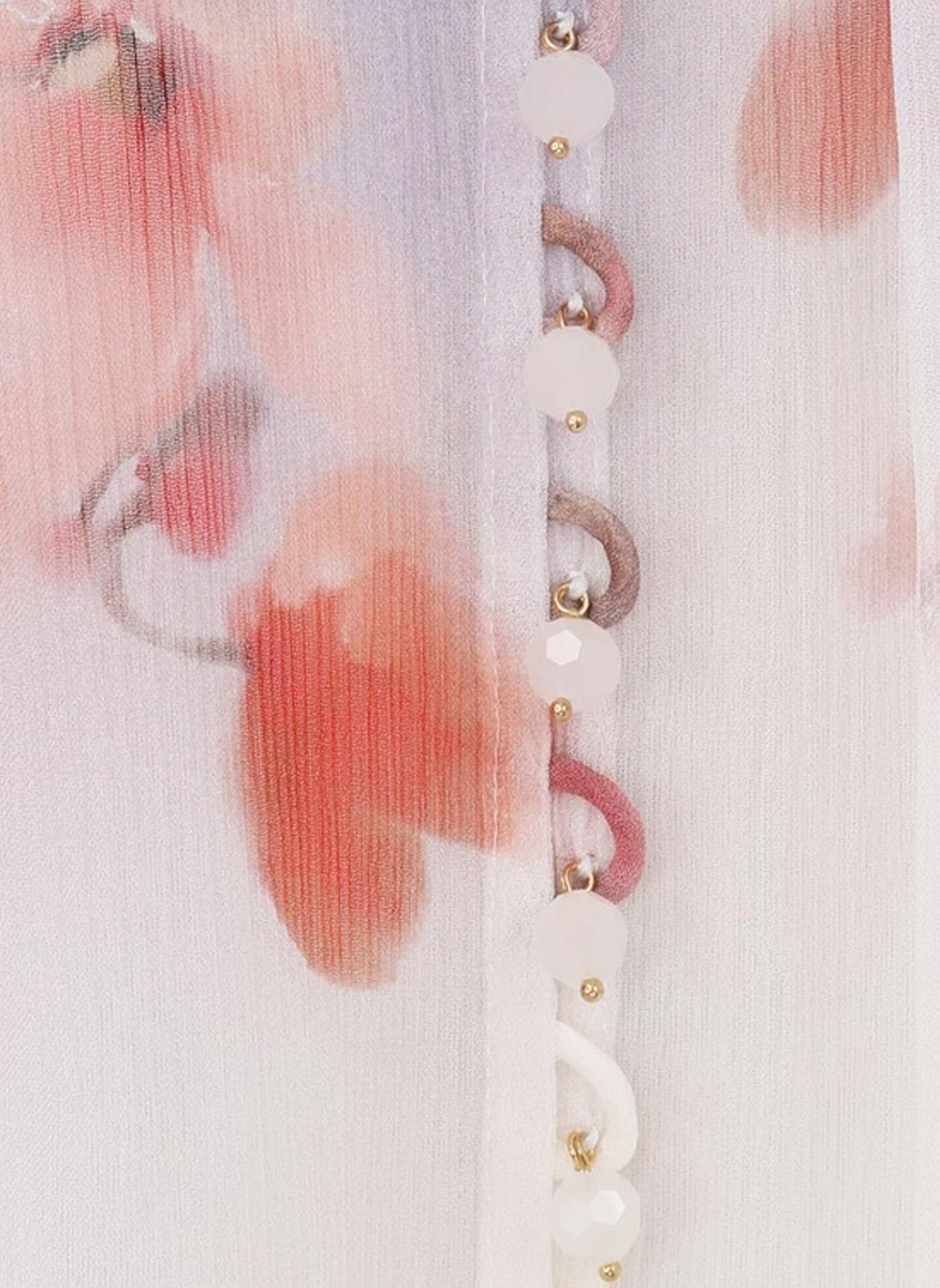Риза с принт 'Scarlet Floral' Zimmermann
