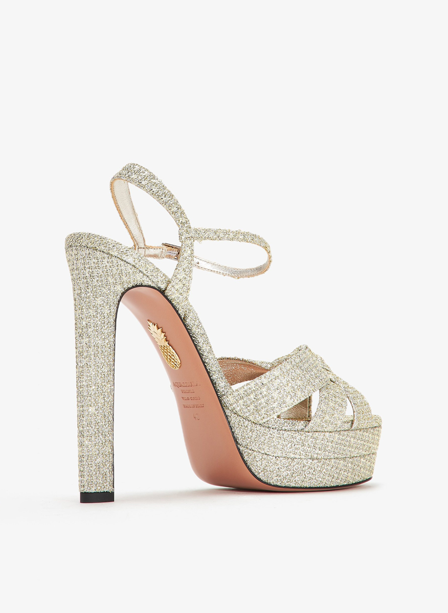 Сандали 'Nina Plateau' Aquazzura
