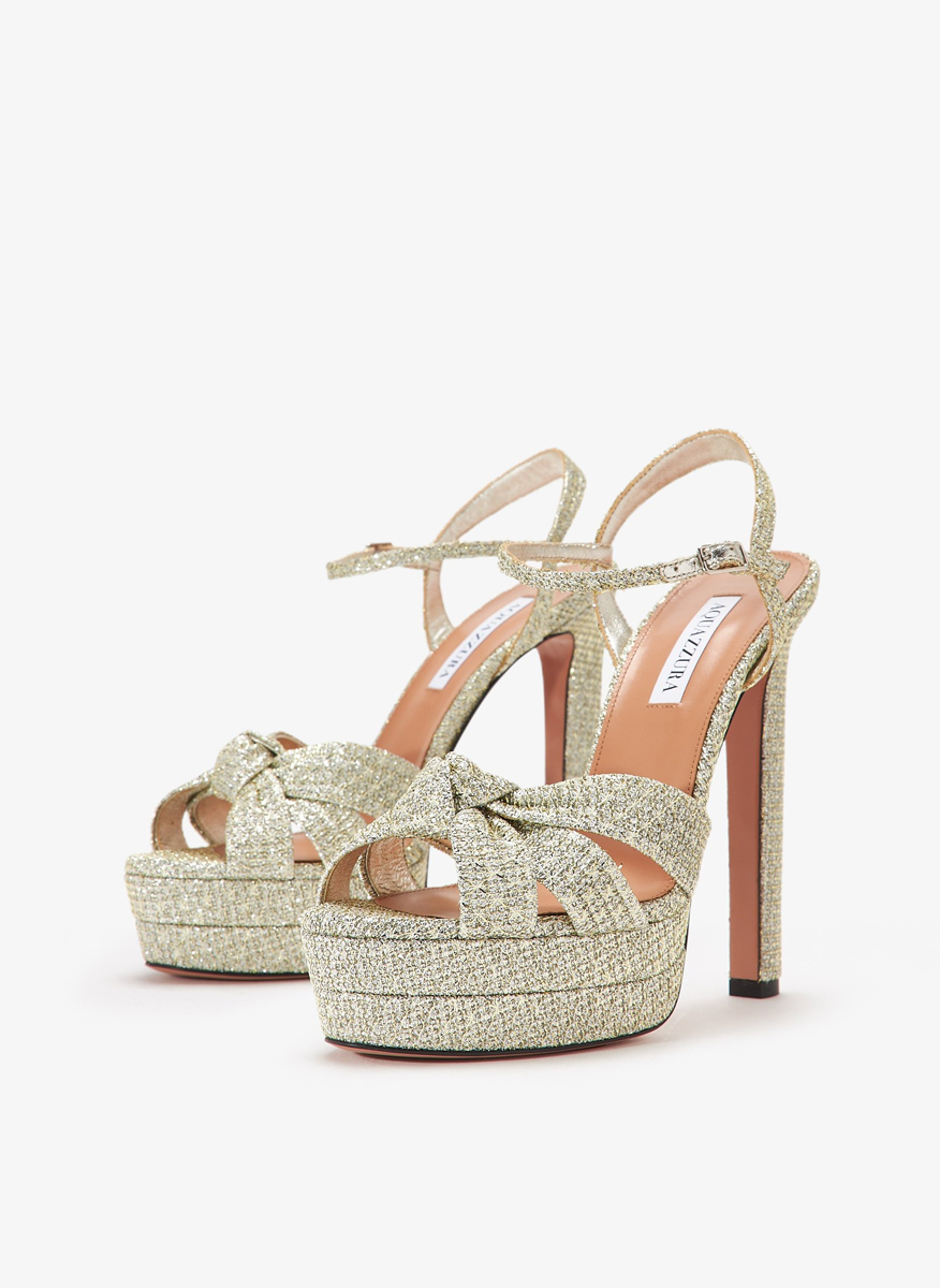 Сандали 'Nina Plateau' Aquazzura