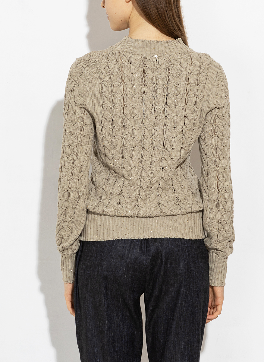 Lorena Antoniazzi sweater in cable-knit