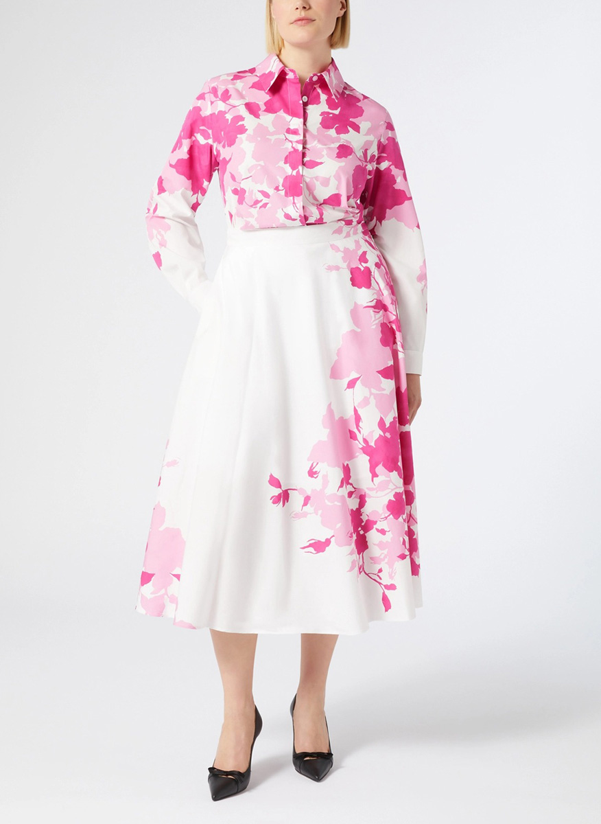 Marina RInaldi Lecito printed skirt