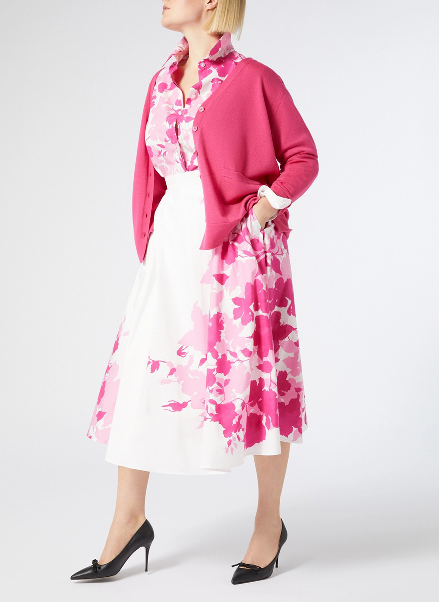 Marina RInaldi Lecito printed skirt