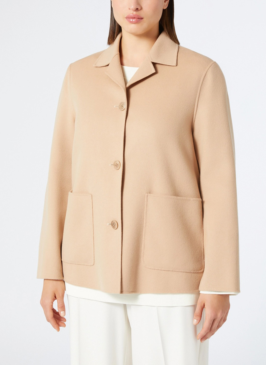 Marina Rinaldi Loris short coat in wool