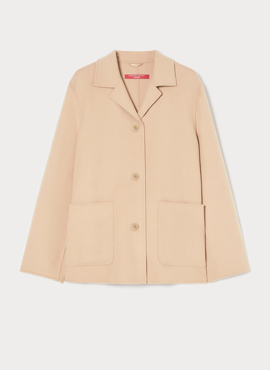 Marina Rinaldi Loris short coat in wool