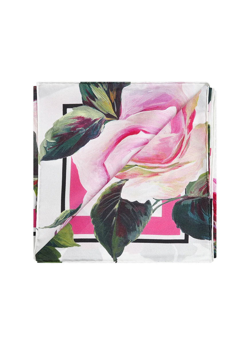 Dolce&Gabbana floral print scarf