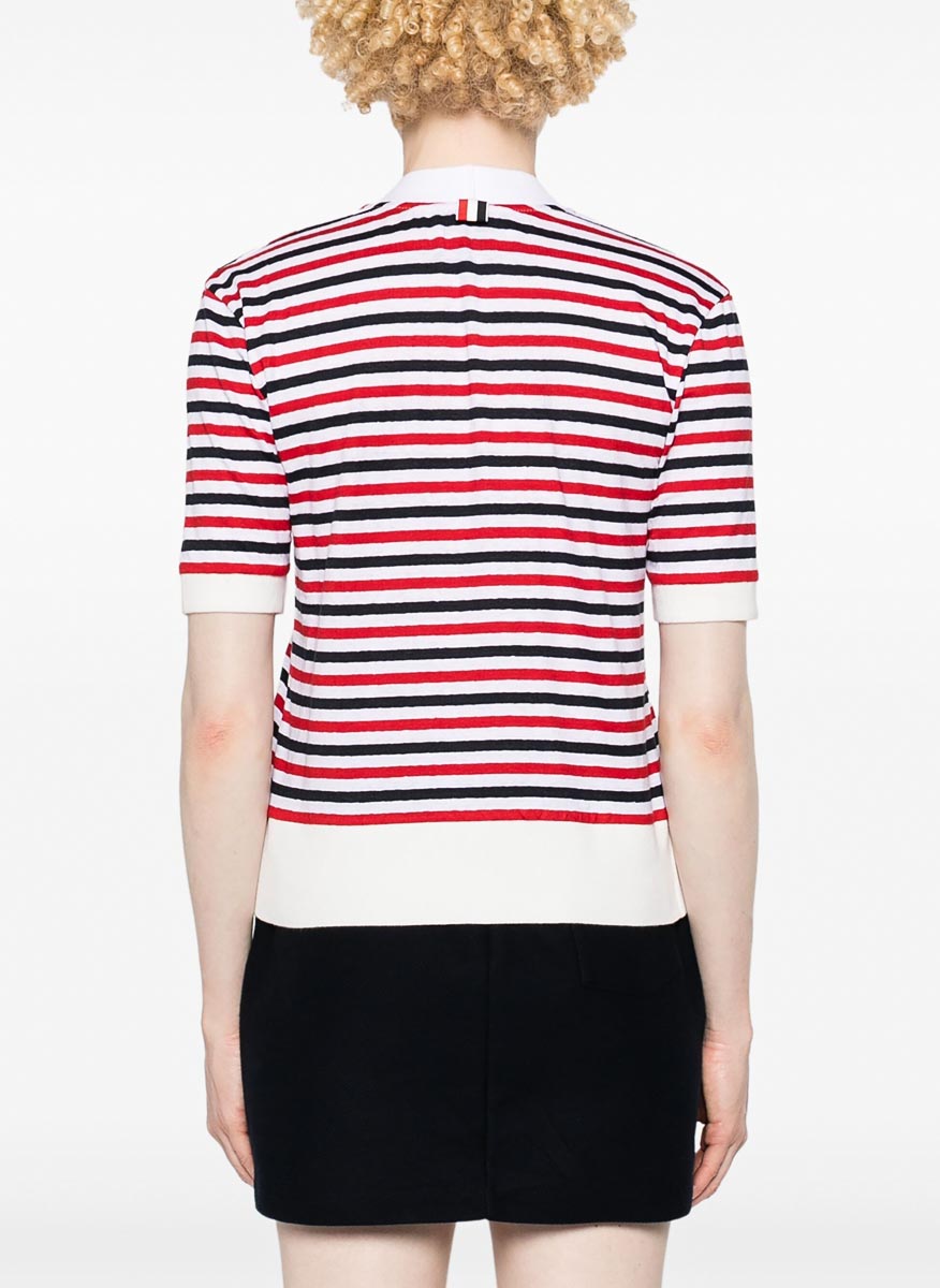 Раирана жилетка от лен Thom Browne