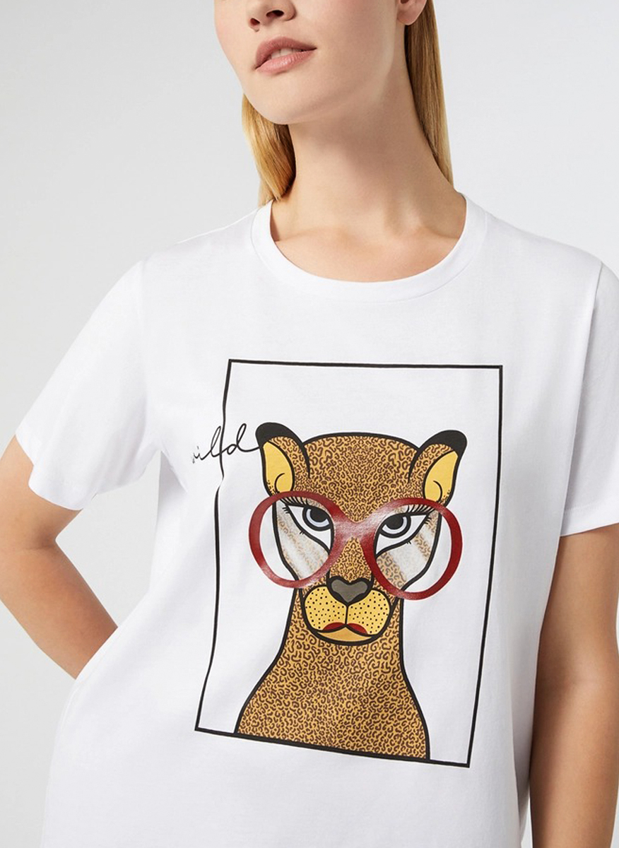 Marina Rinaldi Saggio t-shirt with print