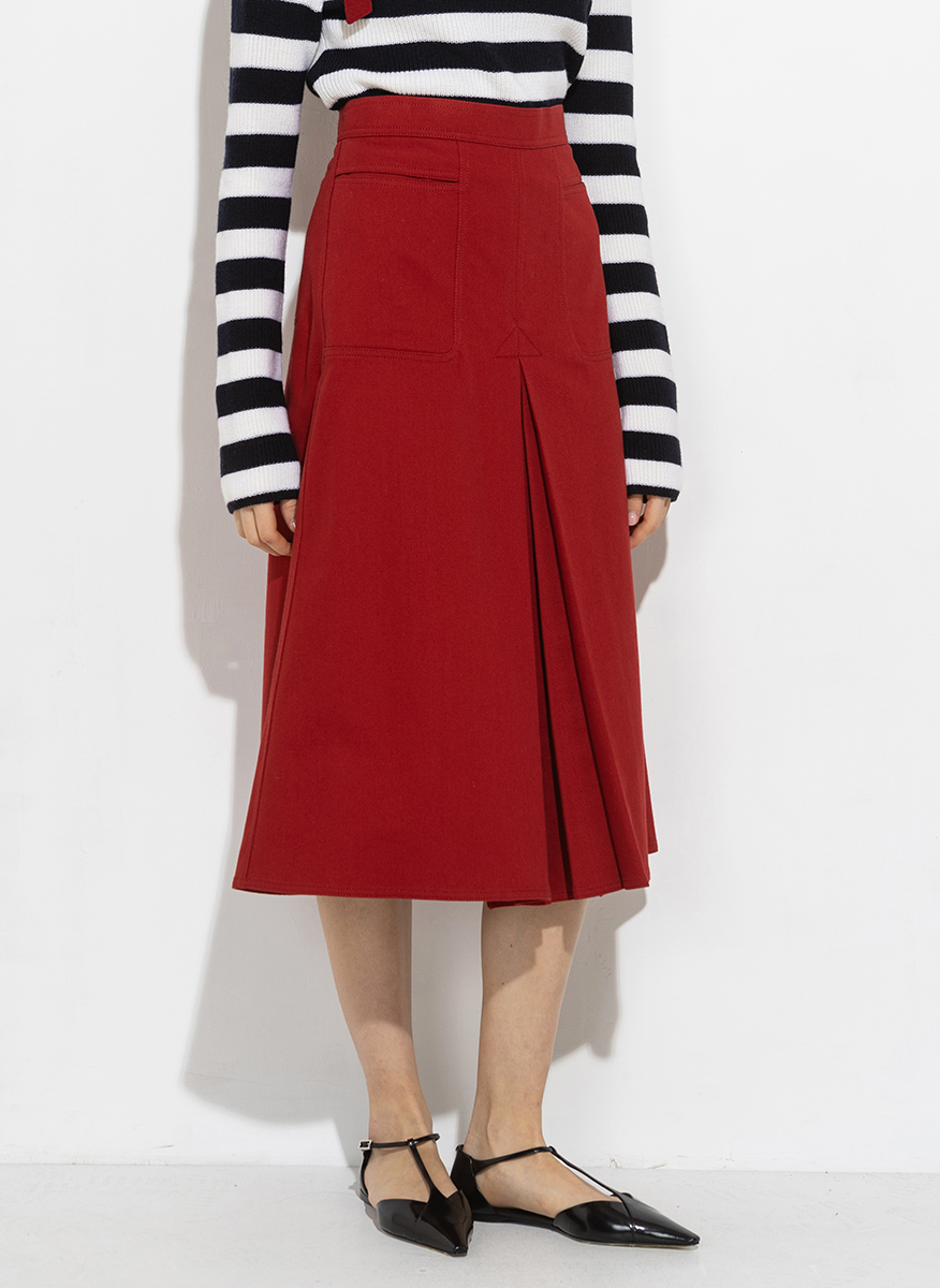 Пола с деним ефект Max Mara Renoir