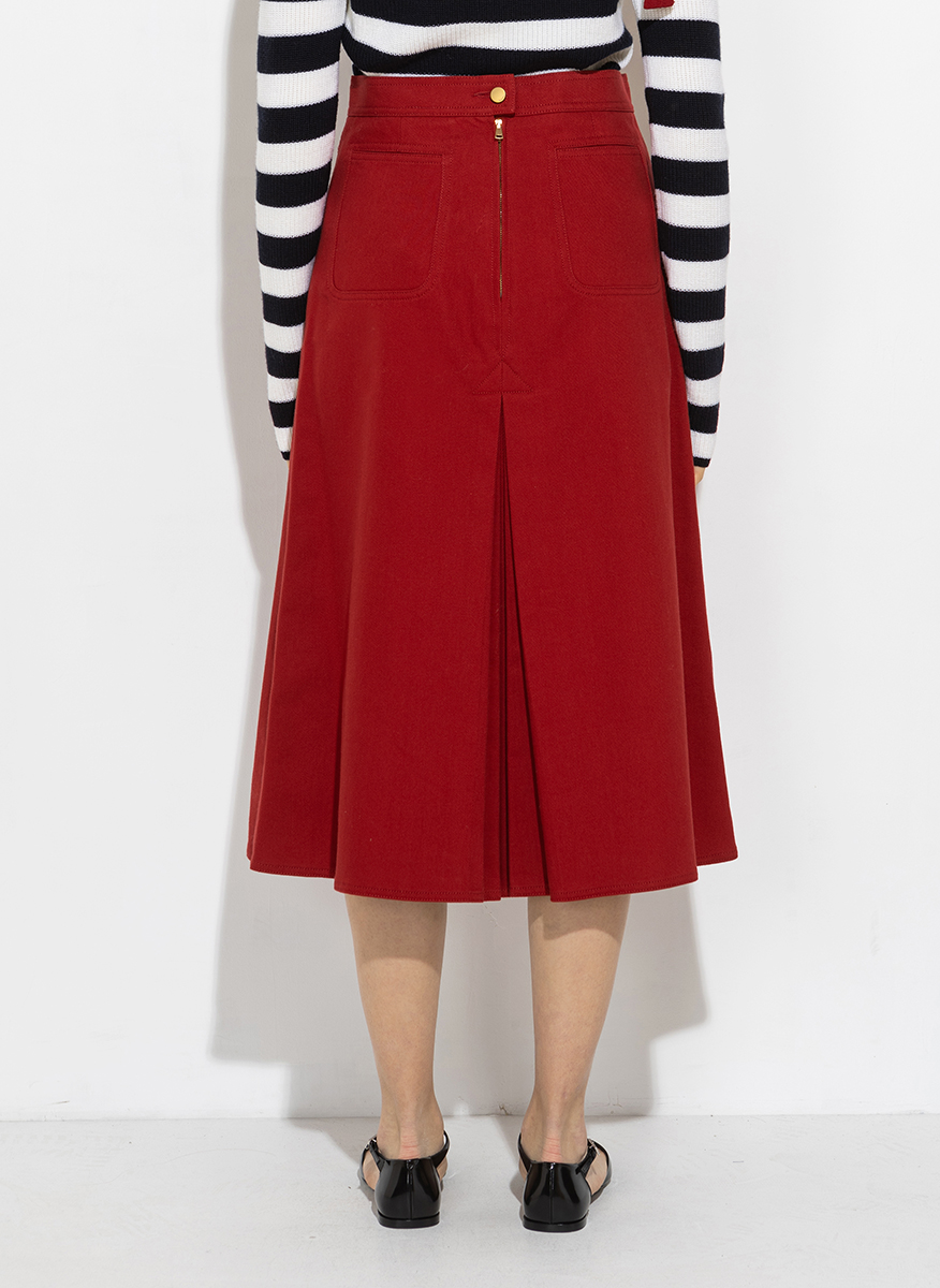 Пола с деним ефект Max Mara Renoir