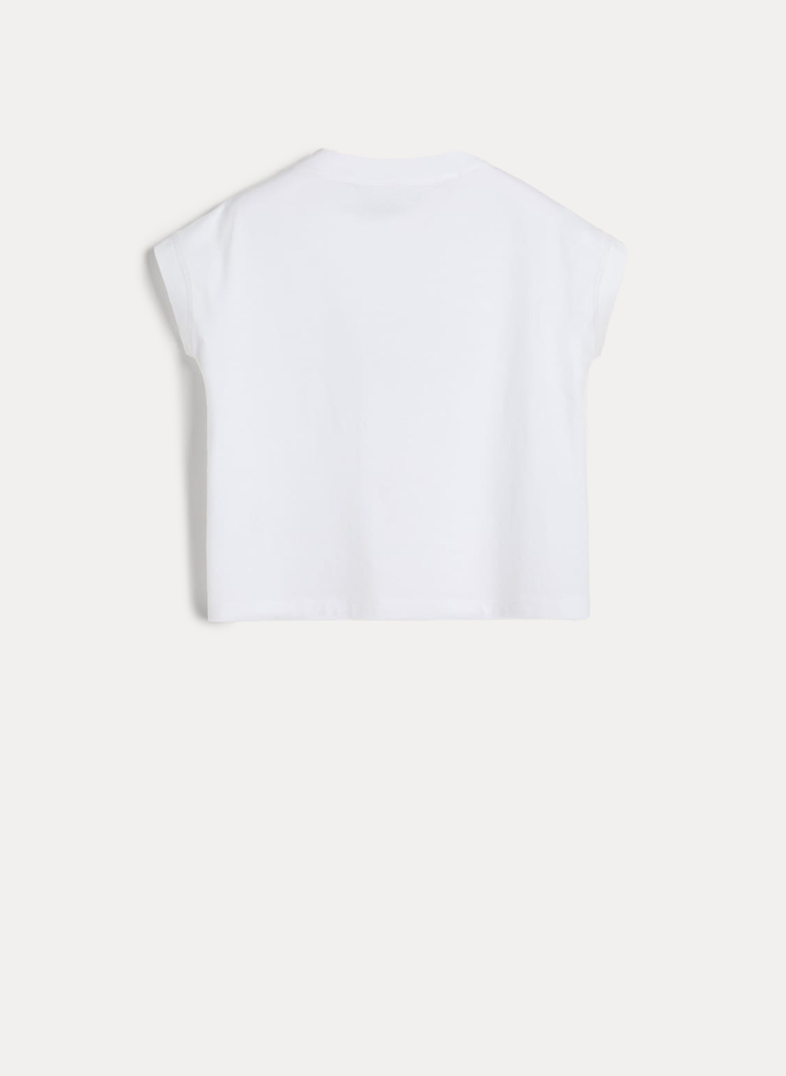 Тишърт с принт 'Solomei Club' Brunello Cucinelli Kids 12