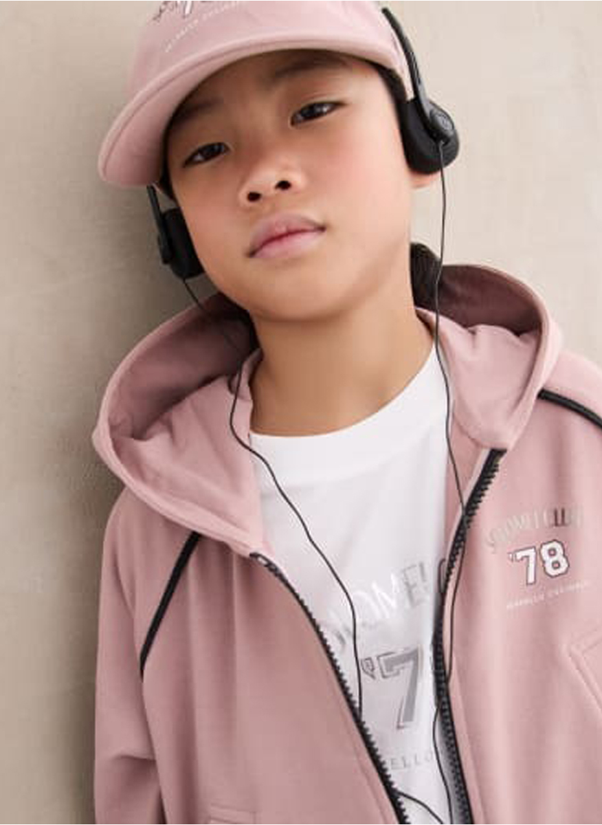Тишърт с принт 'Solomei Club' Brunello Cucinelli Kids 12