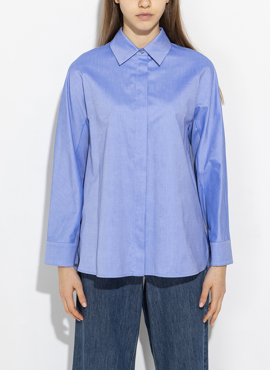 'S Max Mara Conero shirt with asymmetric motif