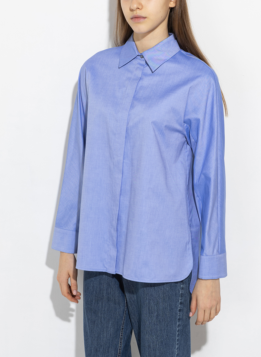 'S Max Mara Conero shirt with asymmetric motif