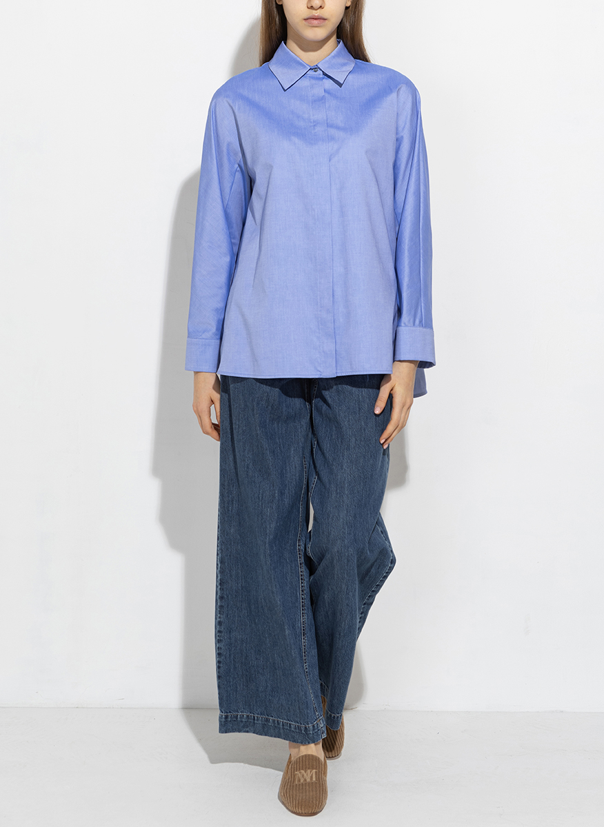 'S Max Mara Conero shirt with asymmetric motif