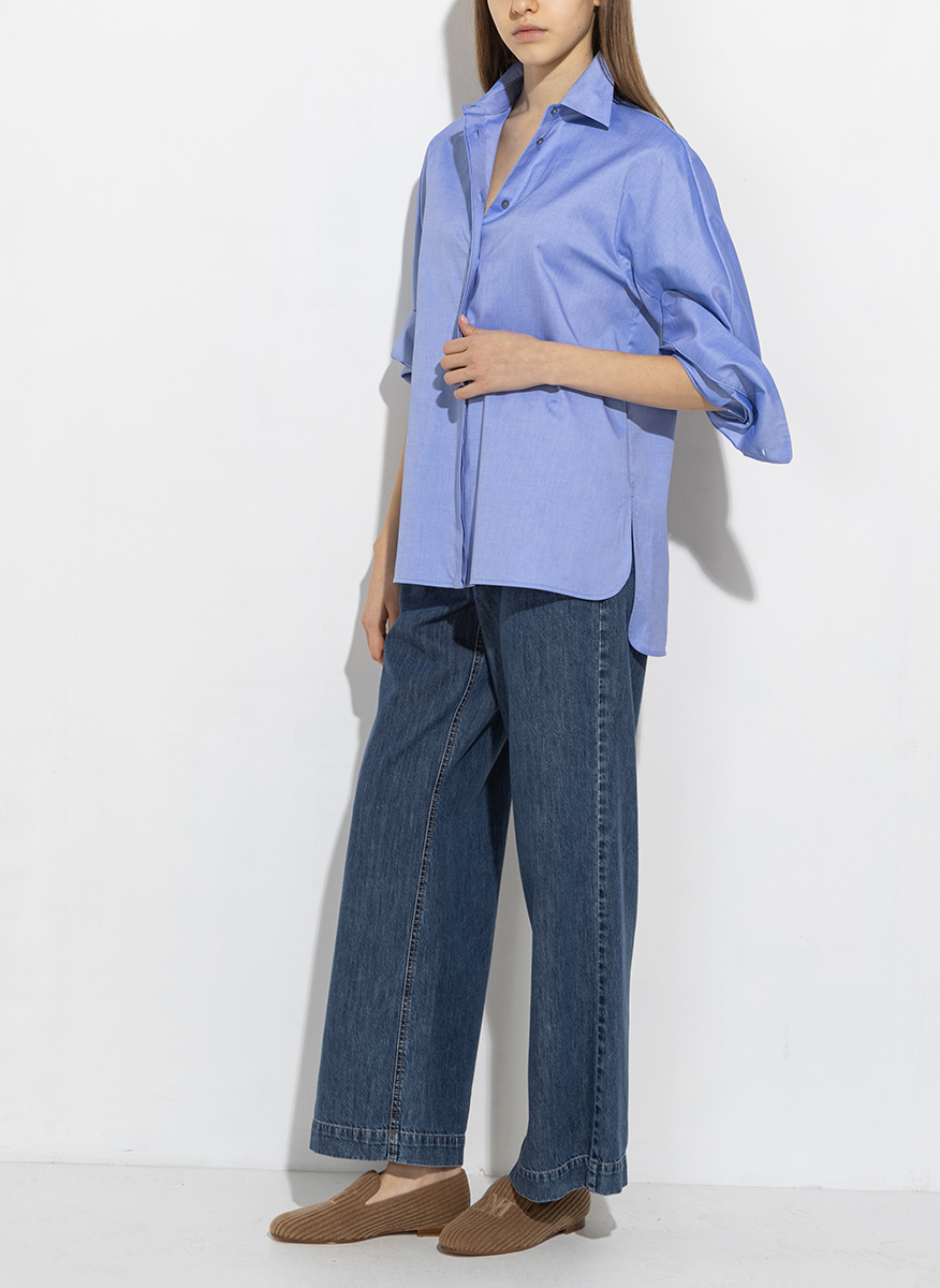 'S Max Mara Conero shirt with asymmetric motif