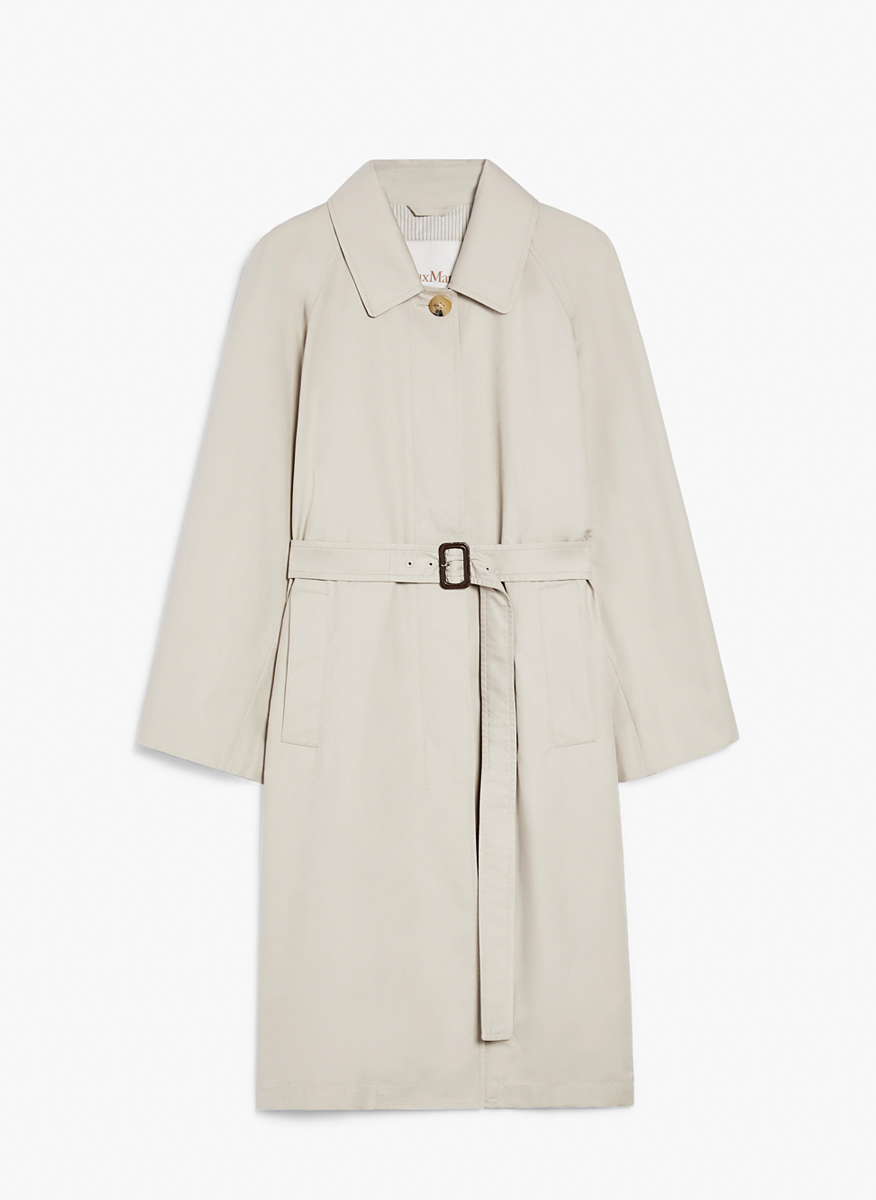 Max Mara The Cube Orleans cotton trenchcoat