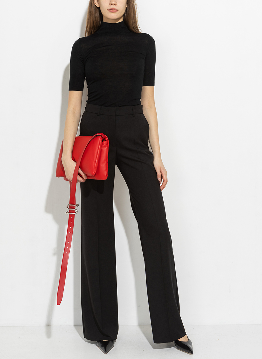 Sportmax Oxalis wool trousers