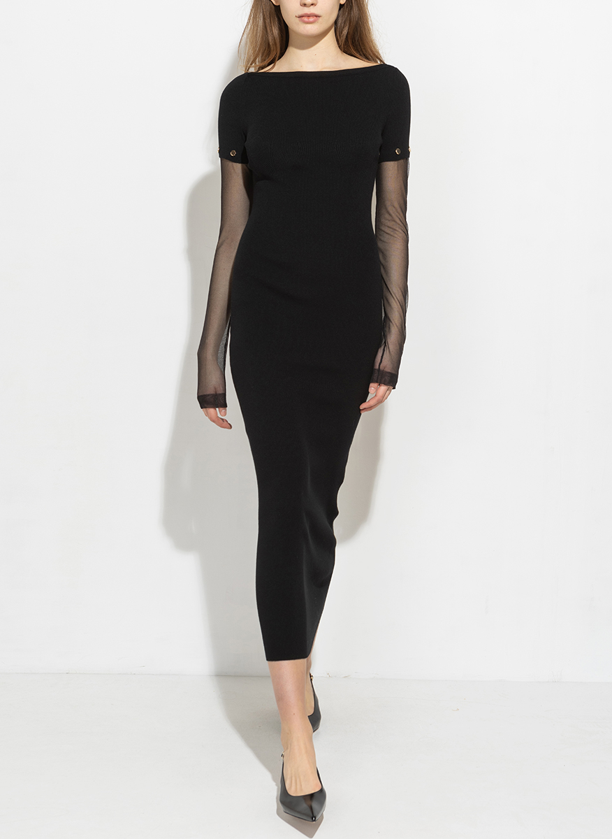 Sportmax Grazia rib-knit dress