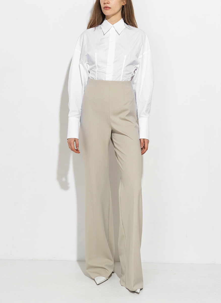 Разкроен панталон Sportmax Olea