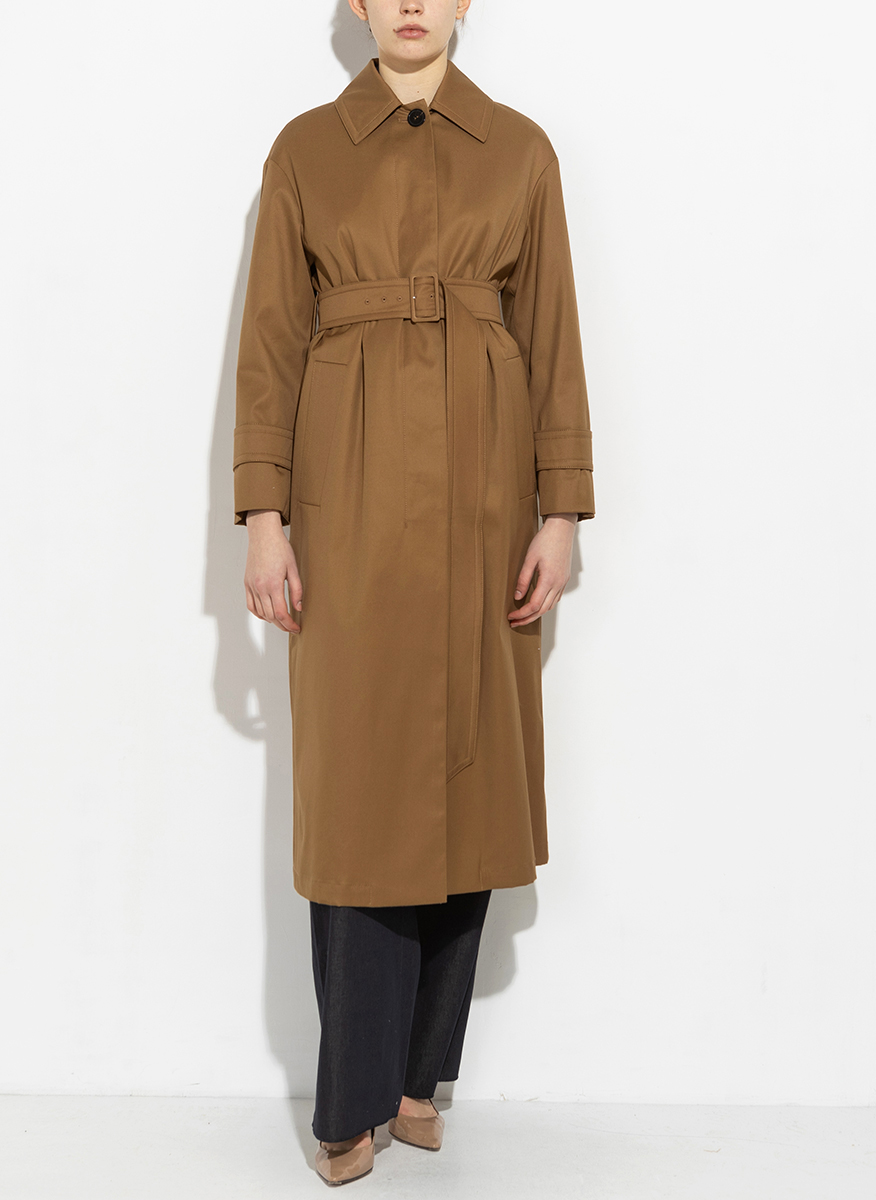 Max Mara Studio Pistoia cotton trenchcoat