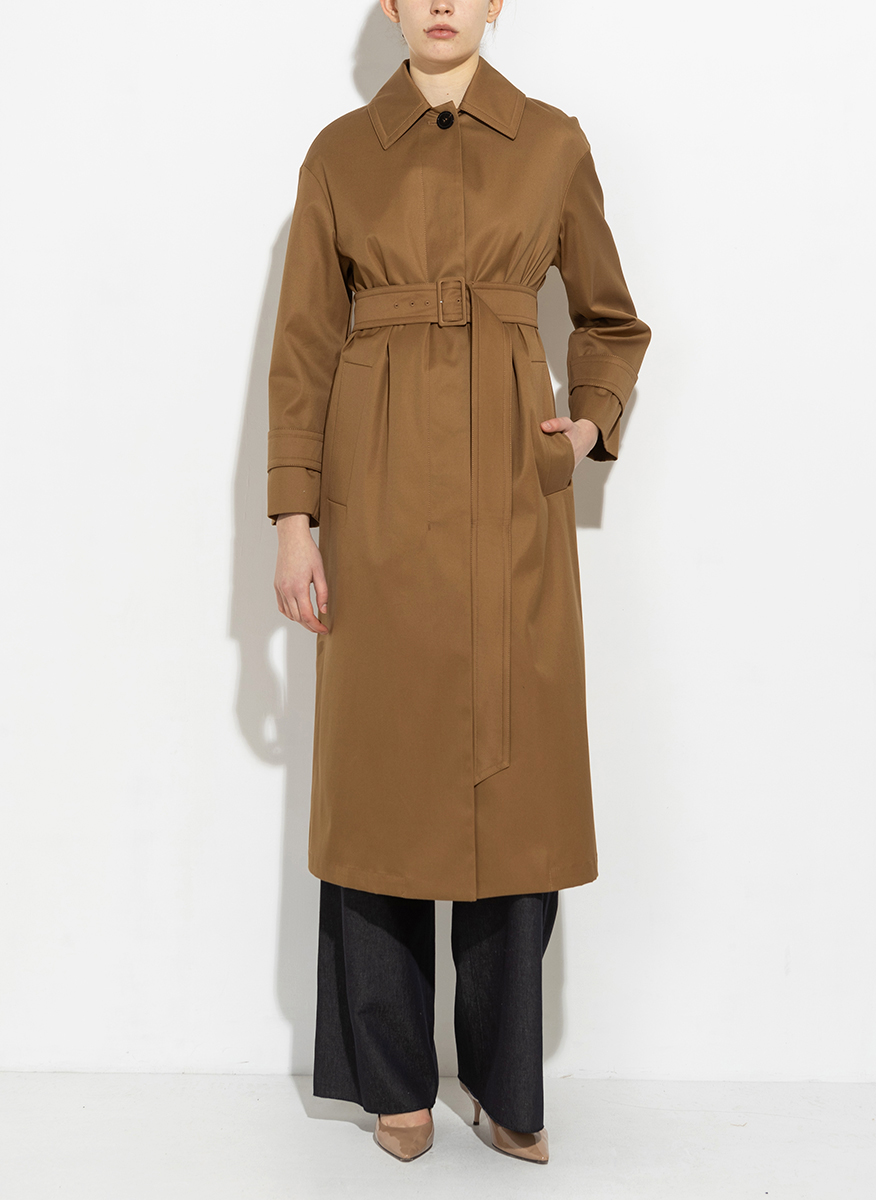 Max Mara Studio Pistoia cotton trenchcoat