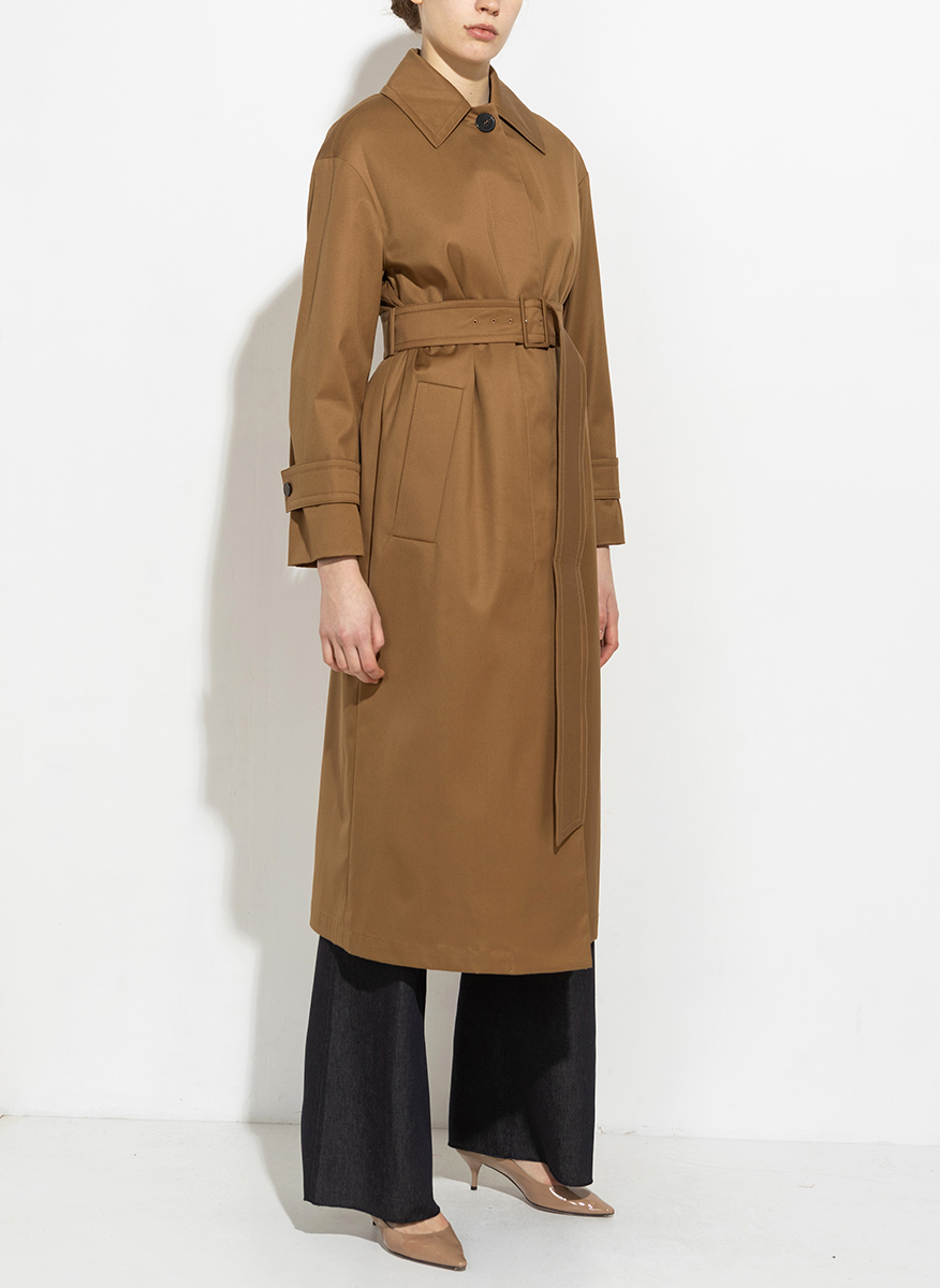 Max Mara Studio Pistoia cotton trenchcoat