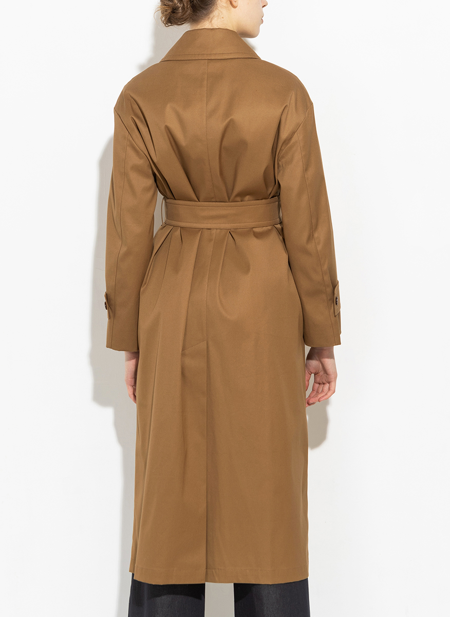 Max Mara Studio Pistoia cotton trenchcoat