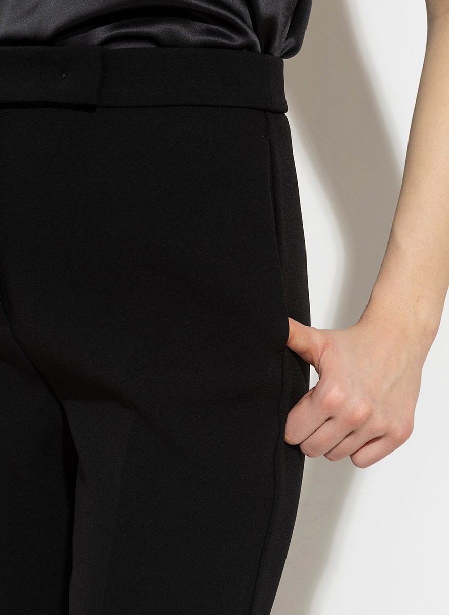 Разкроен панталон Max Mara Studio Elisir