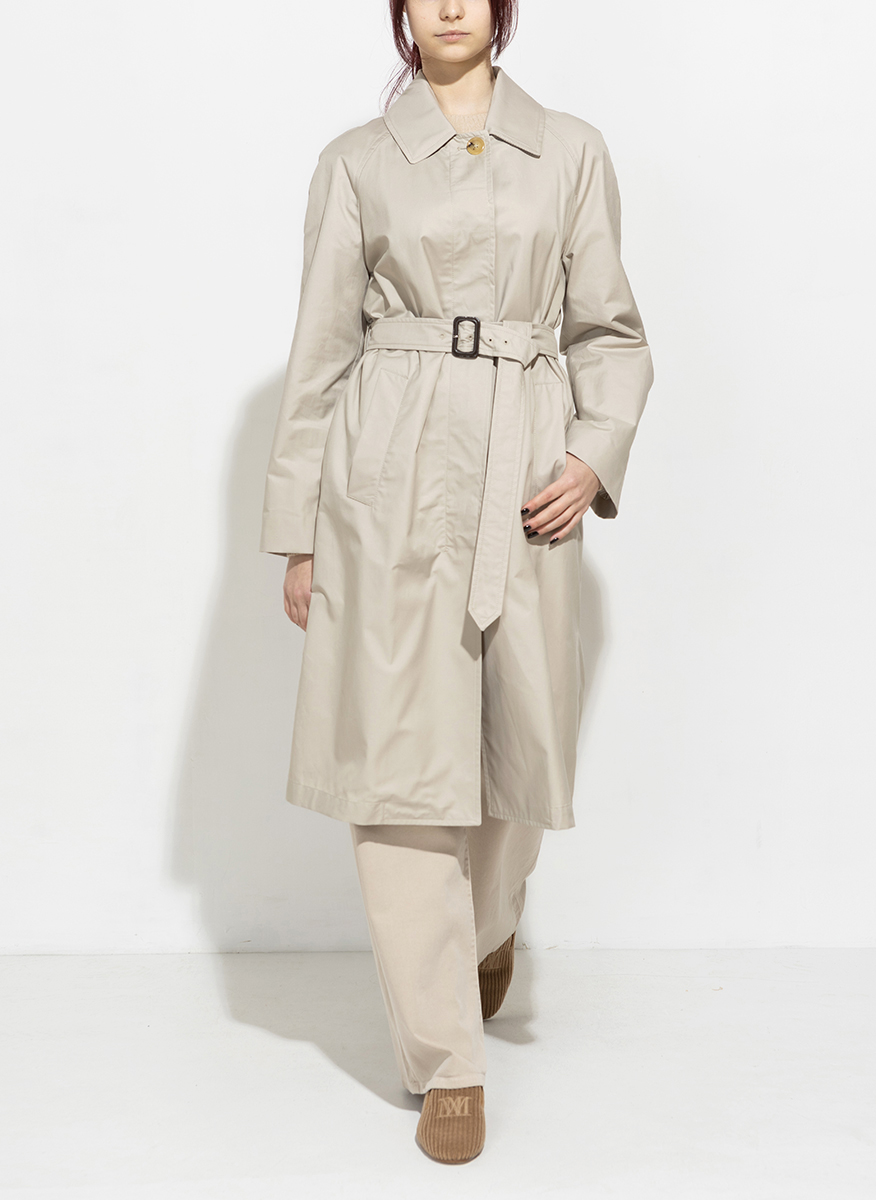Max Mara The Cube Orleans cotton trenchcoat
