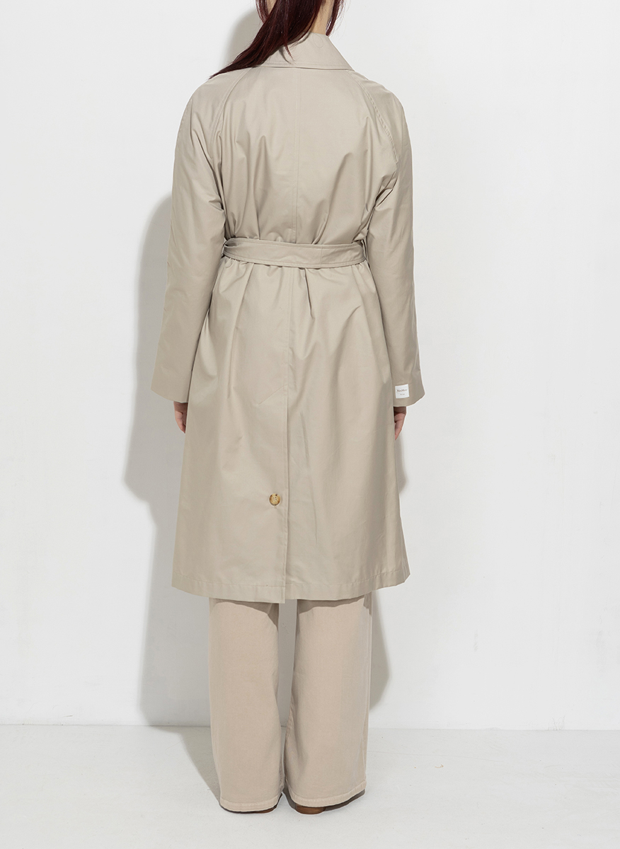 Max Mara The Cube Orleans cotton trenchcoat