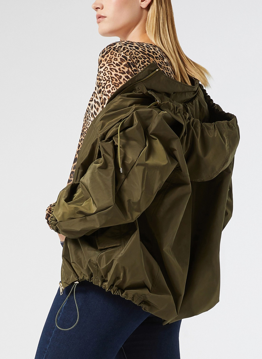 Marina Rinaldi Francia relaxed fit raincoat