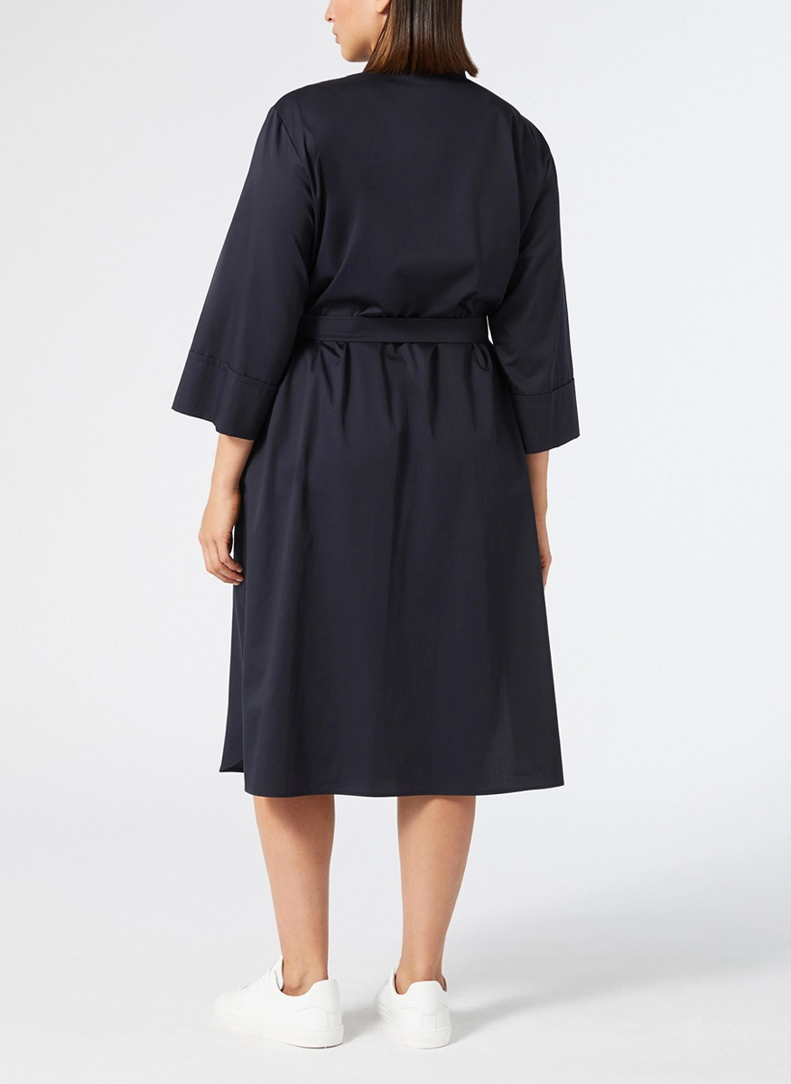 Marina Rinaldi Garage shirt dress with pleats
