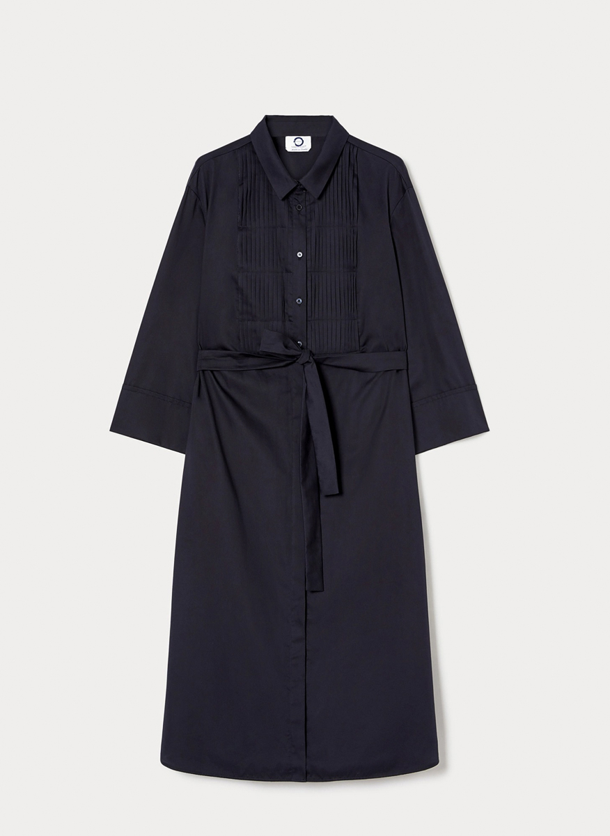 Marina Rinaldi Garage shirt dress with pleats