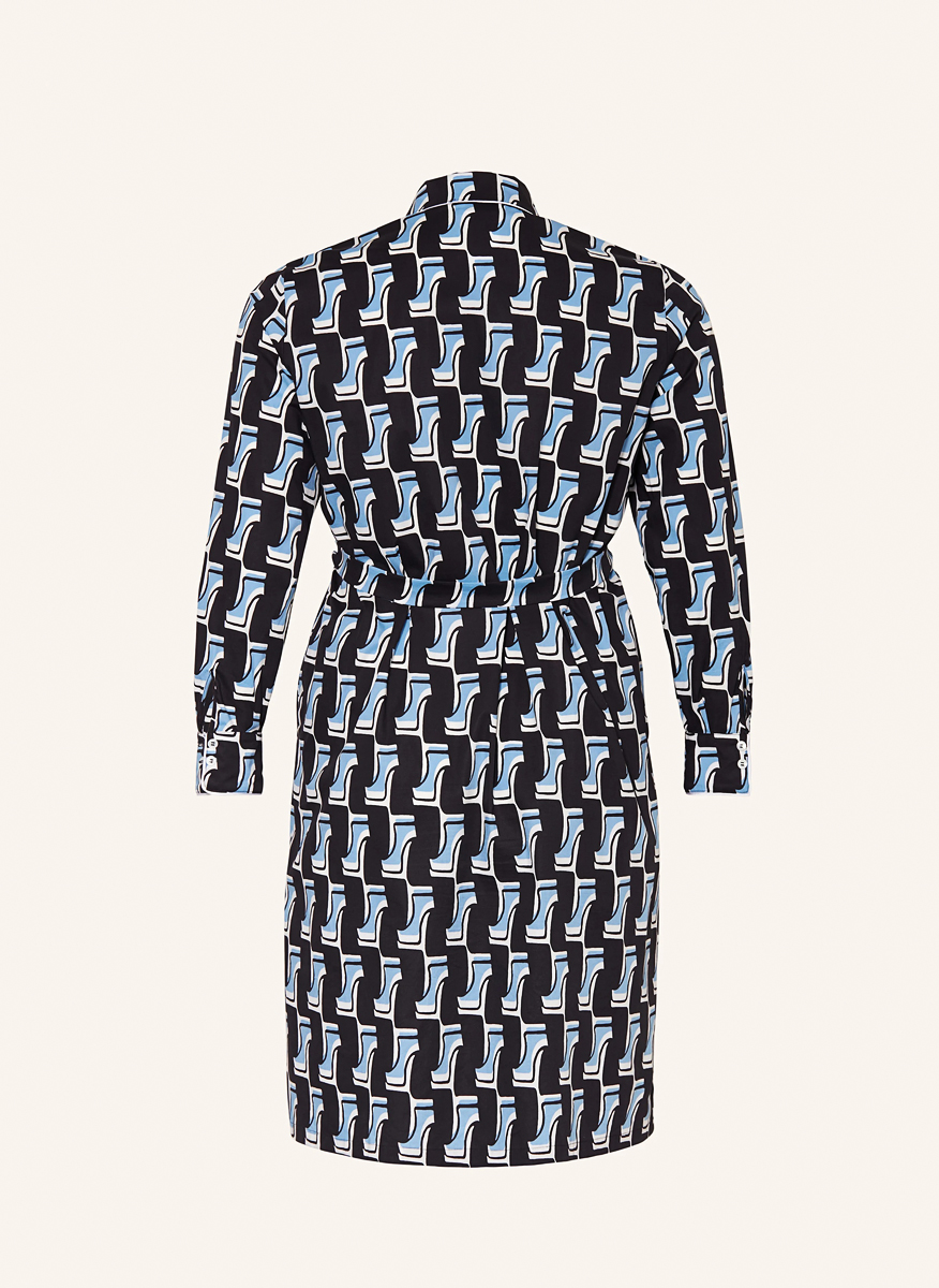 Marina Rinaldi Bray shirt dress with print