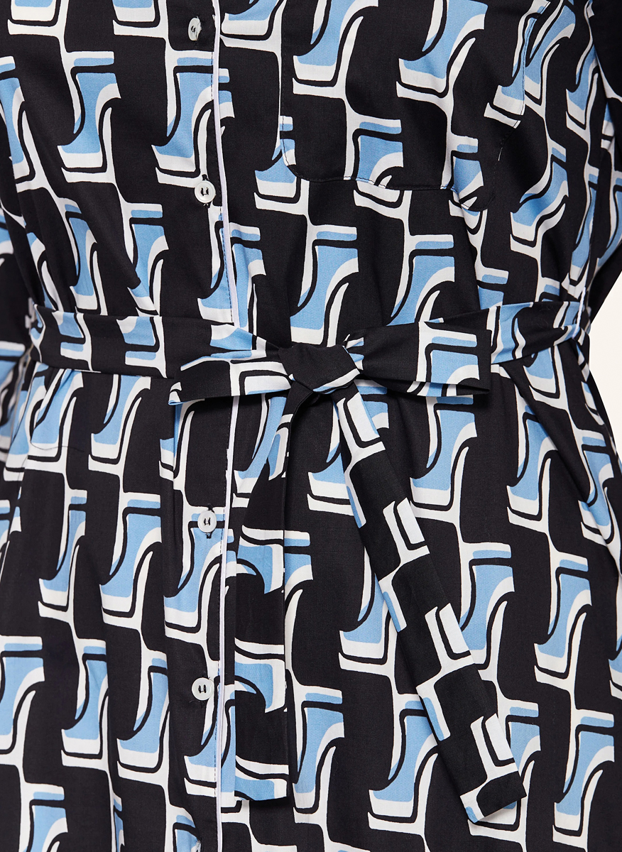 Marina Rinaldi Bray shirt dress with print