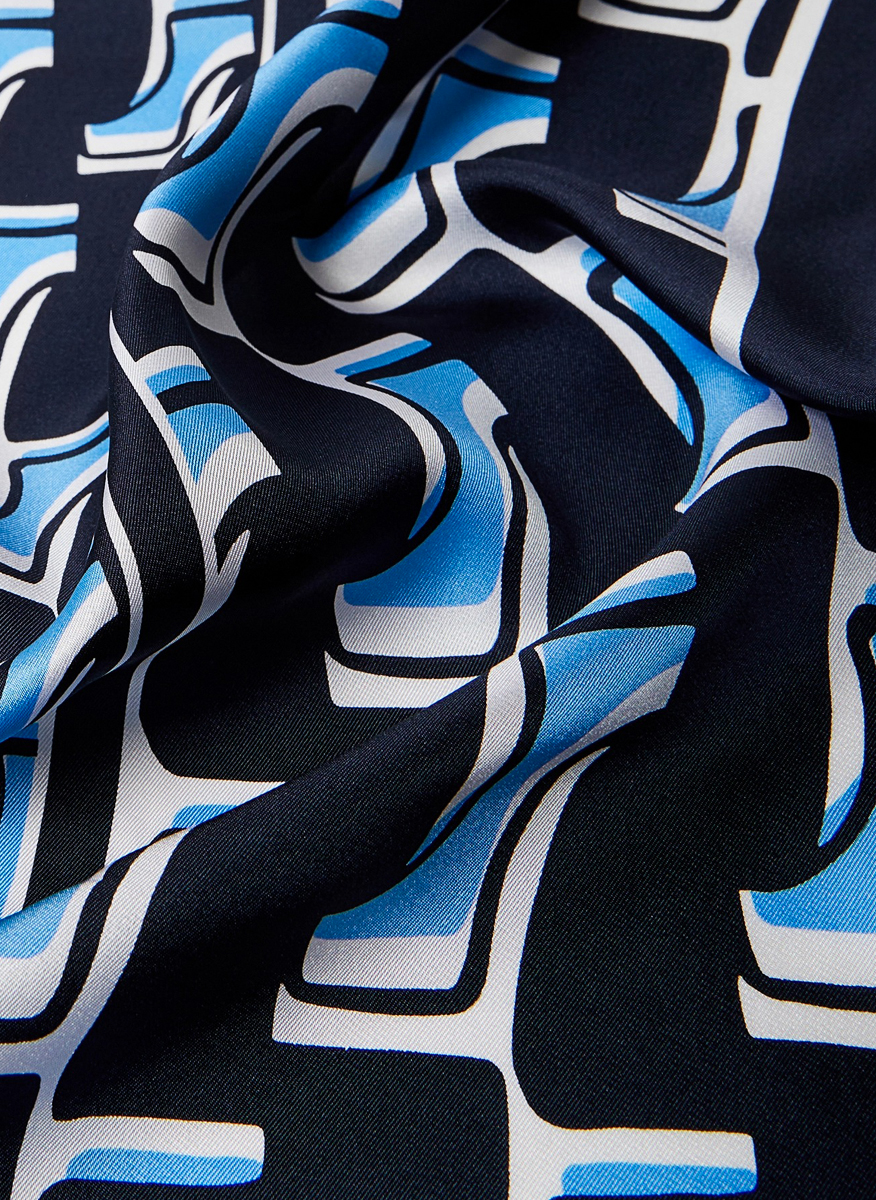Marina Rinaldi Modico printed silk scarf