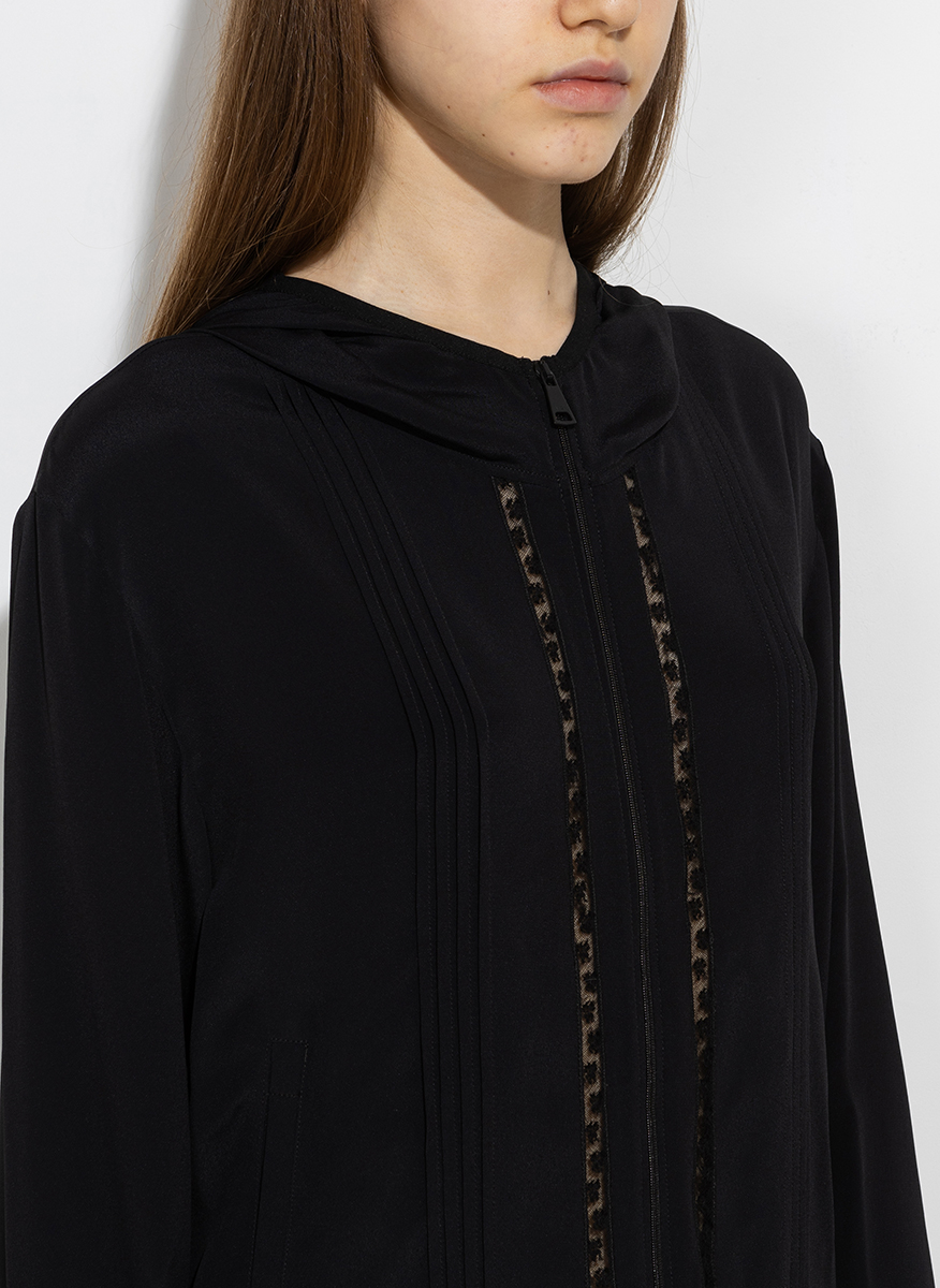 No21 lace detail cardigan