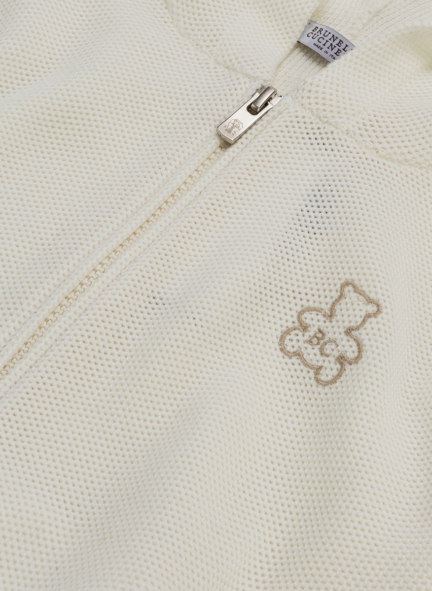 Суитшърт от фино плетиво 'Bernie' Brunello Cucinelli Kids 6