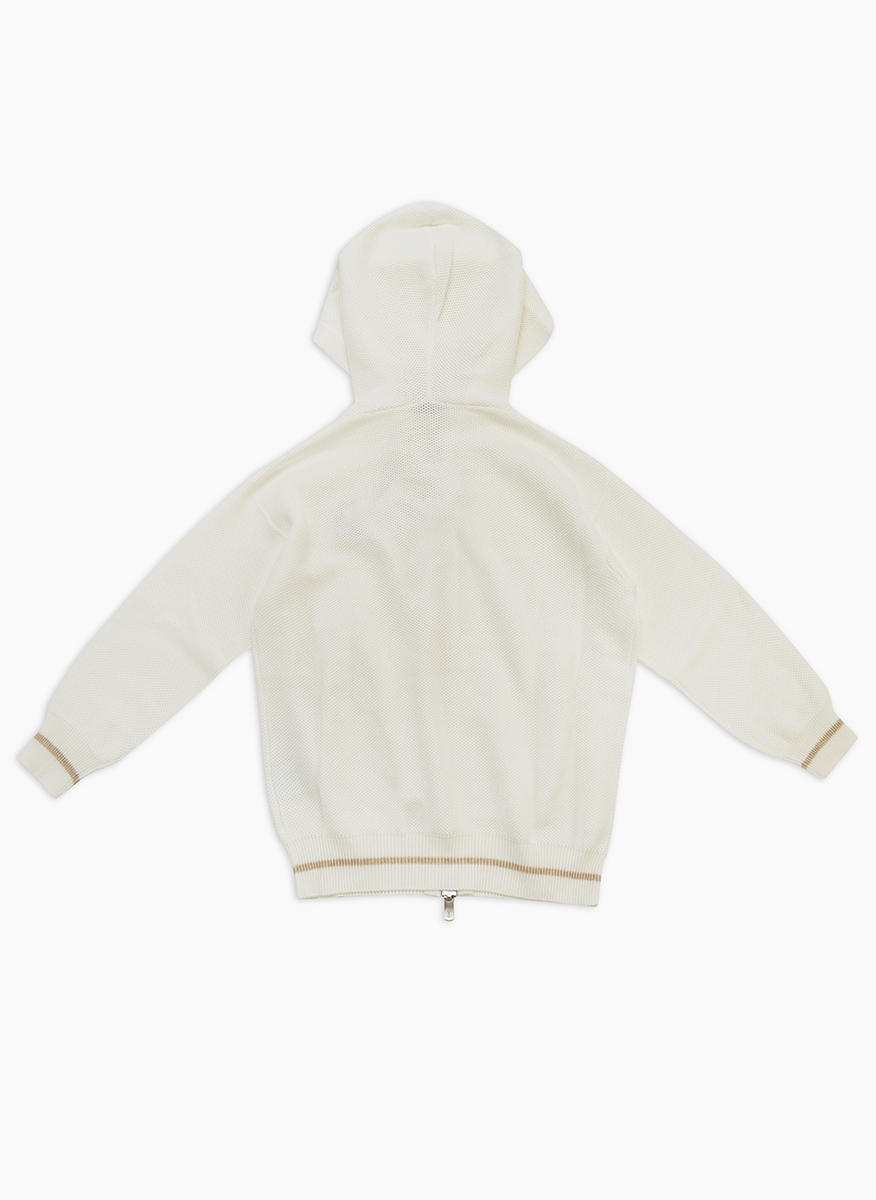 Суитшърт от фино плетиво 'Bernie' Brunello Cucinelli Kids 6