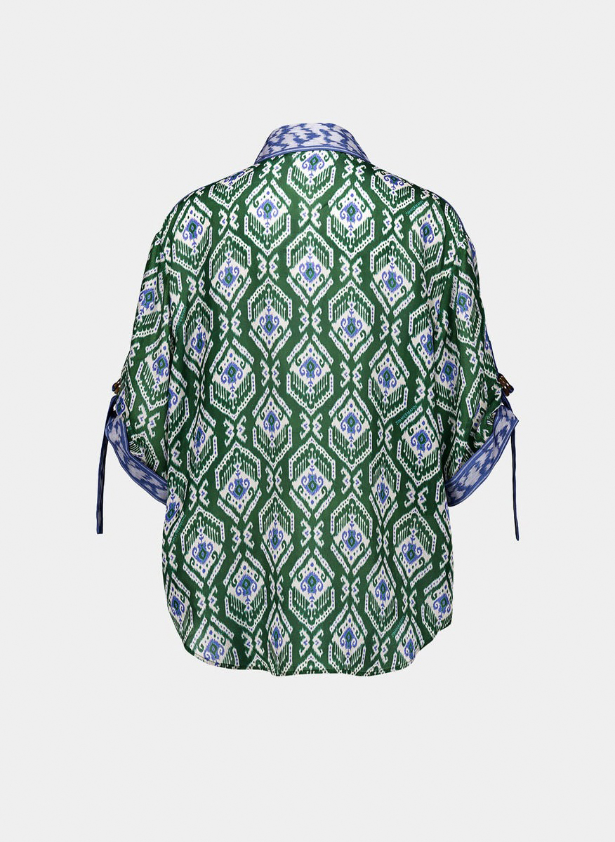 Zimmermann Floral print silk shirt