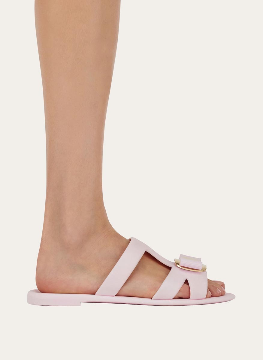 Чехли с панделка 'New Vara' Ferragamo
