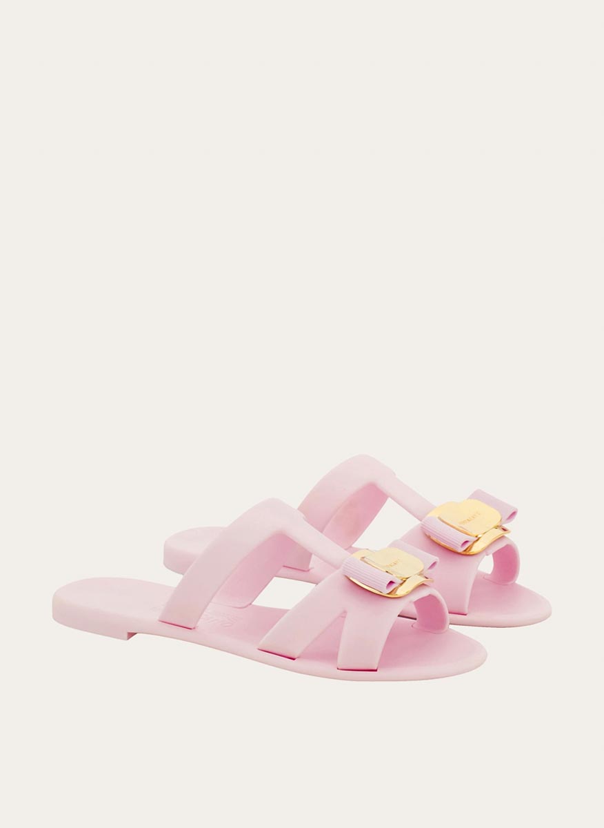Чехли с панделка 'New Vara' Ferragamo