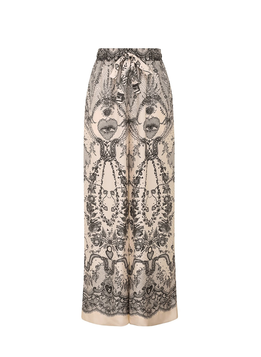Zimmermann 'Crush' silk trousers