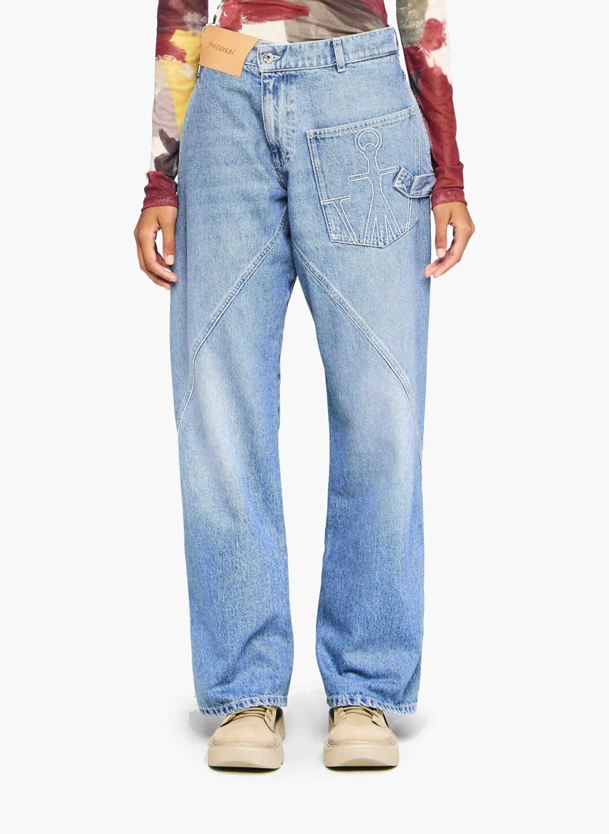 J.W. Anderson  'Twisted Workwear' jeans