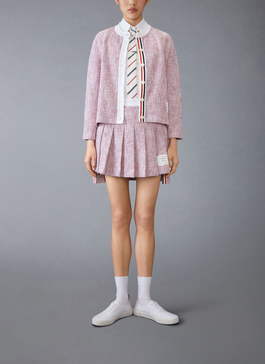 Жилетка от туид Thom Browne
