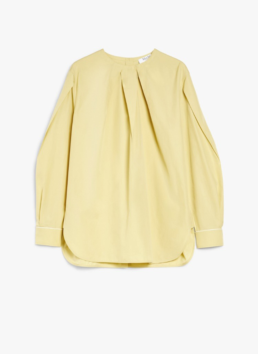 Max Mara Olinto blouse with a pleat motif