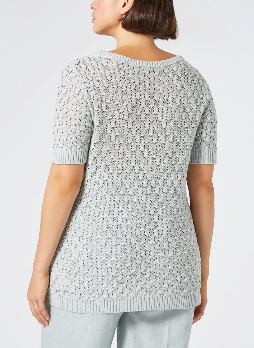 Marina Rinaldi Nerone short sleeves sweater